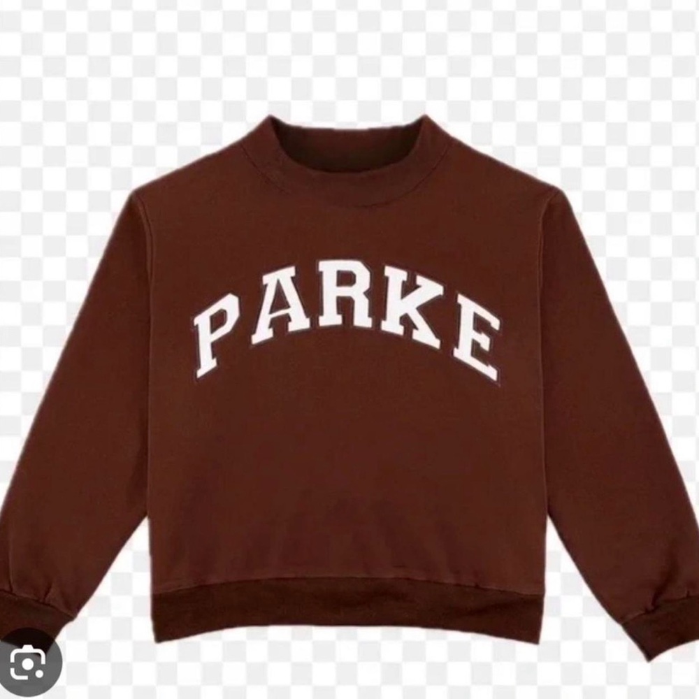 PARKE Brown Mockneck